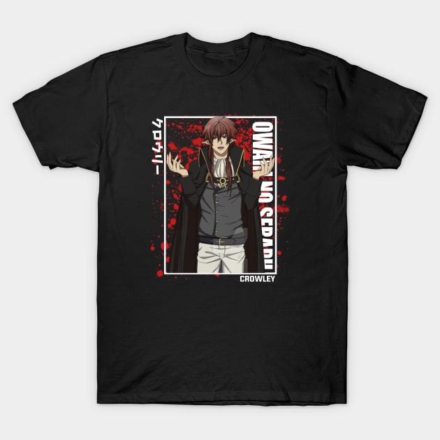 Crowley Eusford - Owari no Seraph T-Shirt by Otaku Emporium